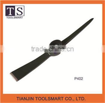 Cutter mattock digging pick axe with chisel and point