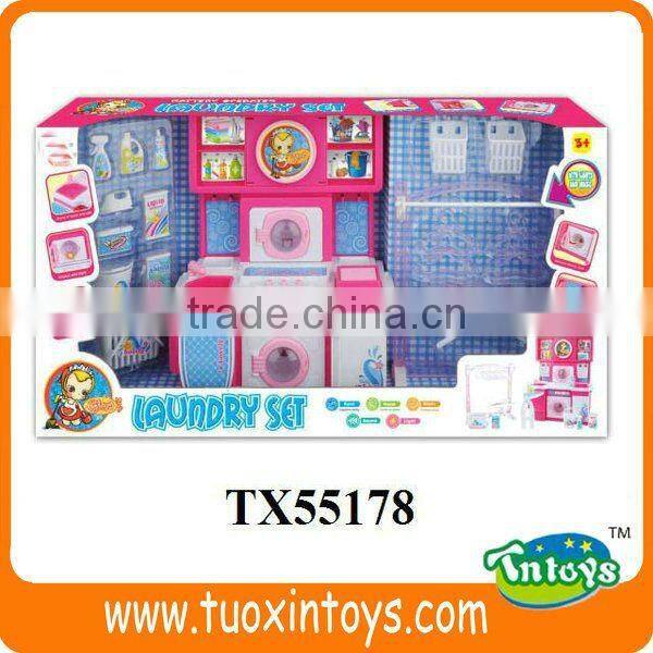 kids pretend play luxury laundry
