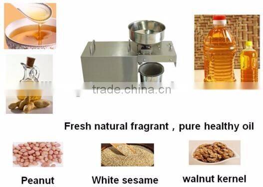 Healthy home used oil press machine LKZ001 mini oil press machine