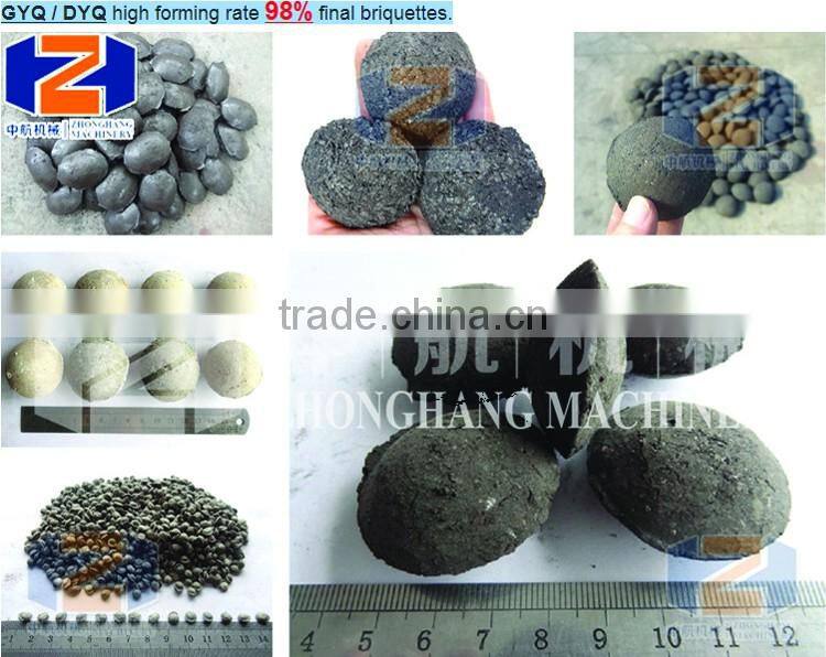 Environmental dry powder briquette machine