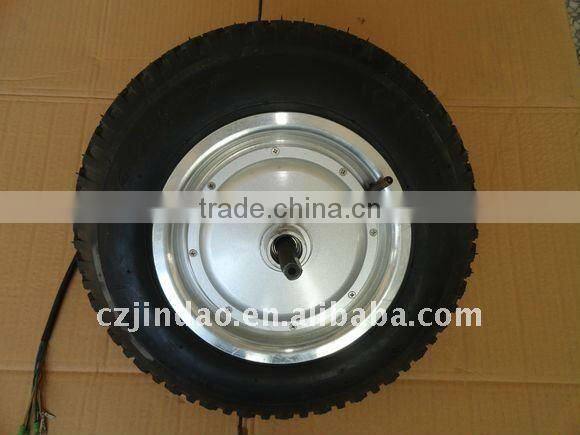 Electrical wheelbarrow brushless hub motor
