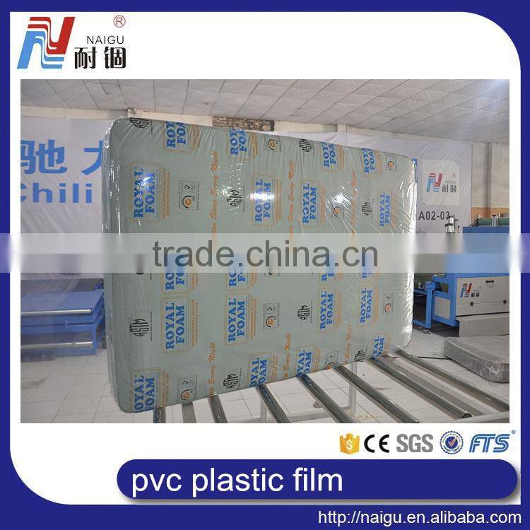 high quality printing plastic PVC mattress surface protective film