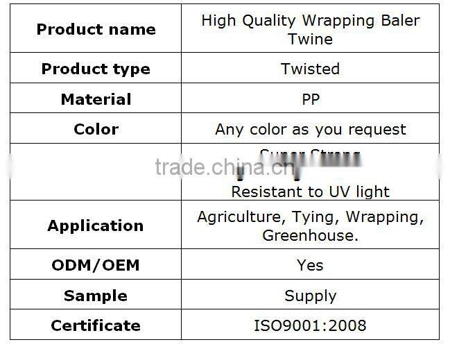 PP Twine / Baler twine