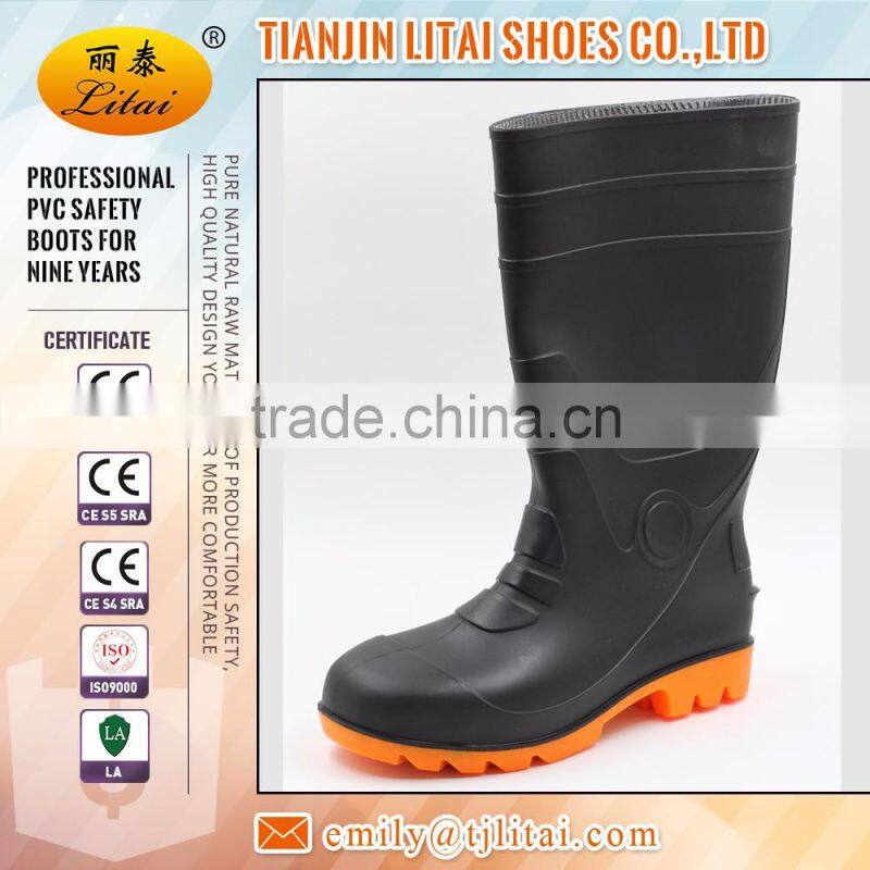 PVC Work Boots Wellington Gumboots PVC Safety Gumboots