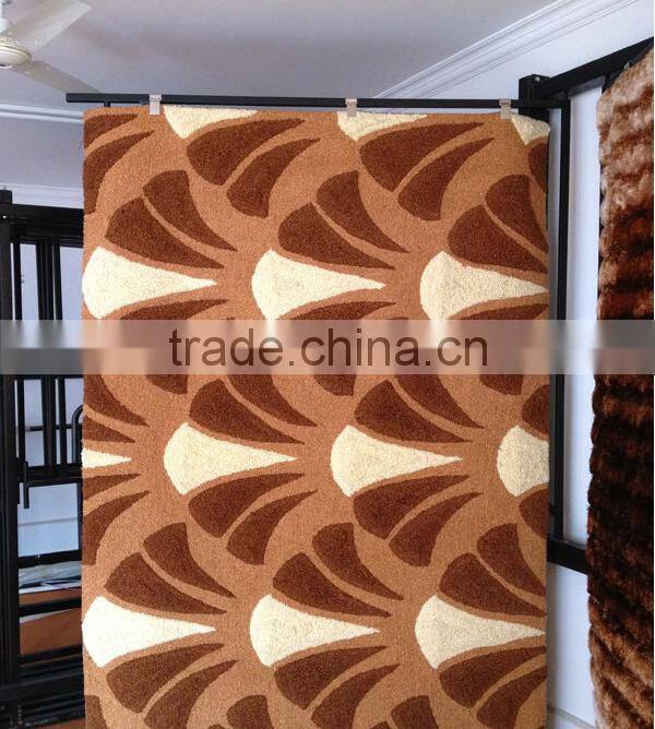 Floor Standing Metal Display Rack for Fabrics
