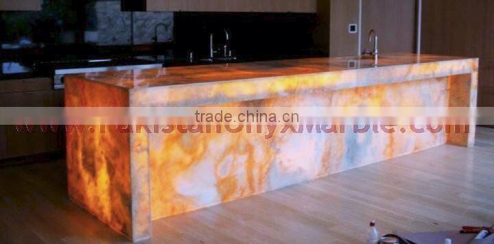 DECORATIVE BROWN GOLDEN ONYX SINKS BASINS COLLECTION