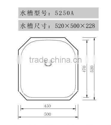 SS304 undermount stainless steel sink