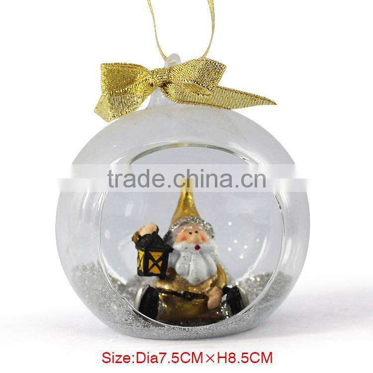 2015 Newest glass christmas tree ornaments