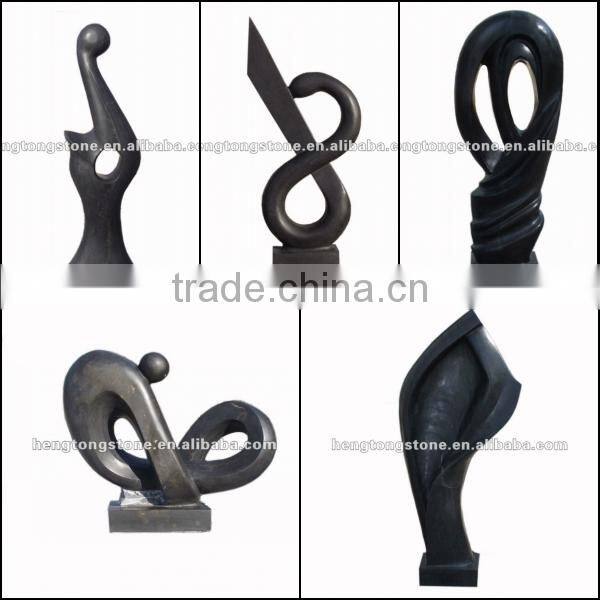 White Marble Stone Abstract Statue Carving