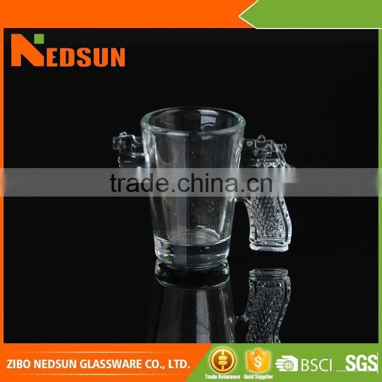 Top sales 47ml China wholesale glass unique shape jars new technology product in china