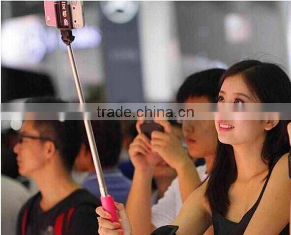 2015 popular bluetooth selfie monopod ,selfie stick for cellphone