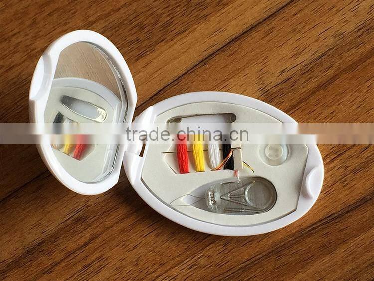 2016new needlework set with comb and mirror,sewing kit