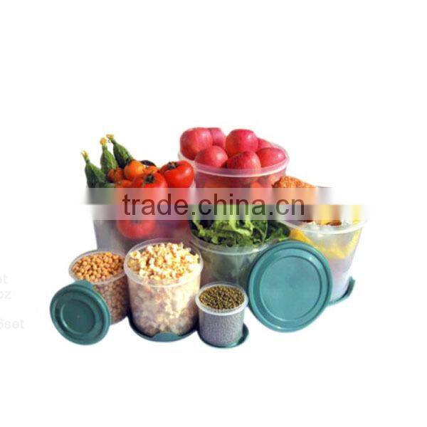 Plastic dried fruits storage containers