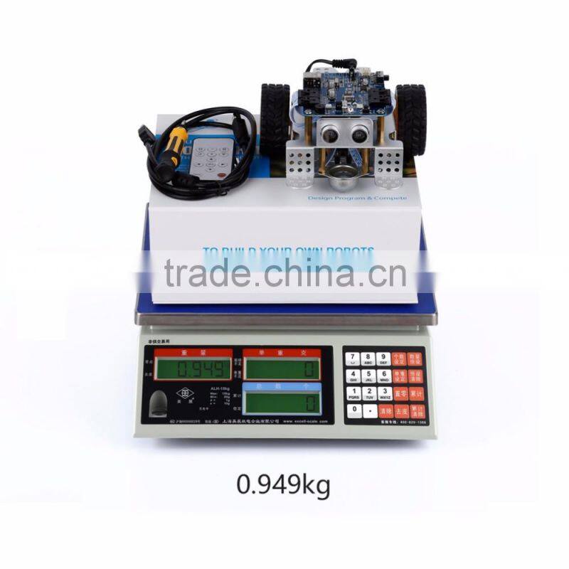 DIY Funny Creative Smart Programmable Robot Kit, Multi-functional Intelligent Early Educational Toy Robot Car For Kids