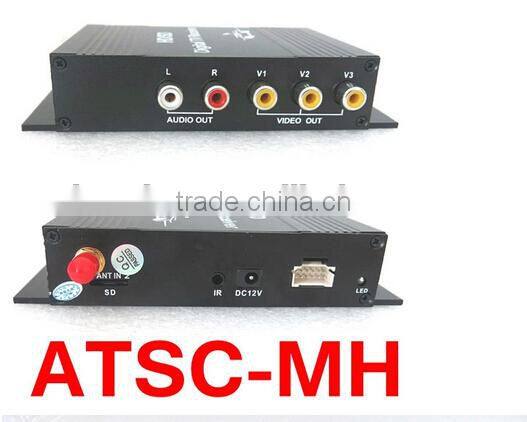 car digital tv atsc tuner with over 180km/h freeview television for United States