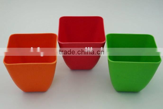 Bamboo fiber Plant Flower Planter,eco-friendly pot