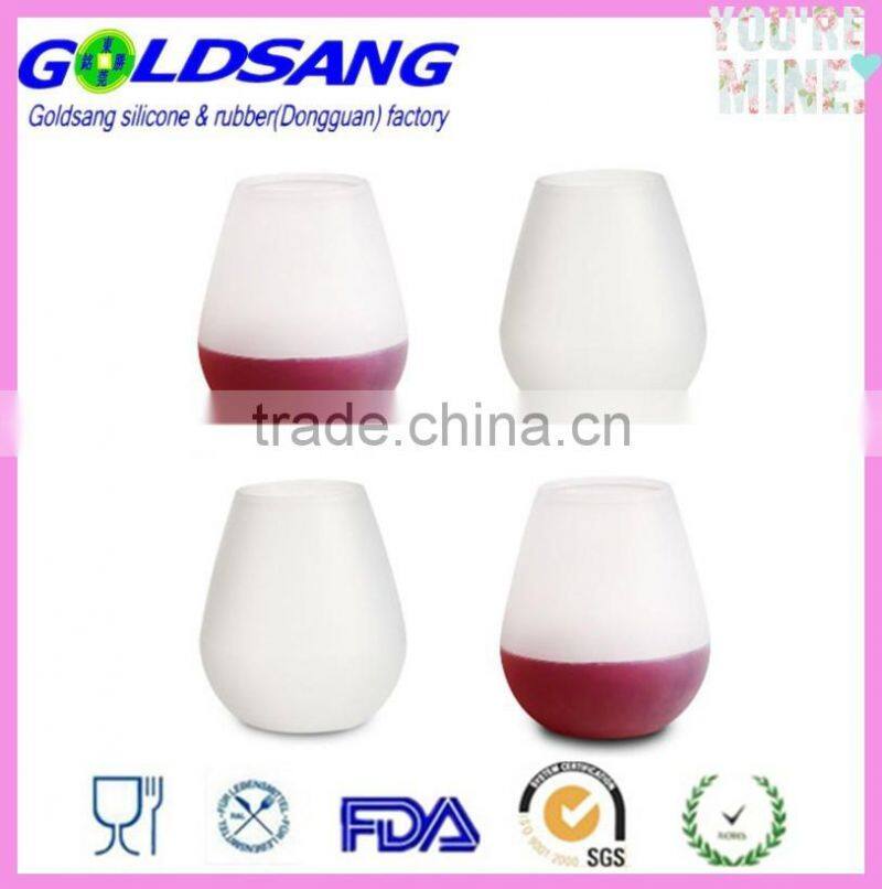 Food Grade Unbreakable Silicone Party Cups