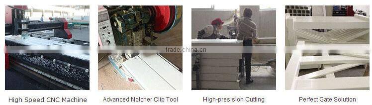 FenTECH Innovative design four rail safety animal fence