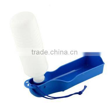 Plastic Water Feeding Bowl Cat DogTravel Pet Drinking Bottle Bowl/pet water bottle