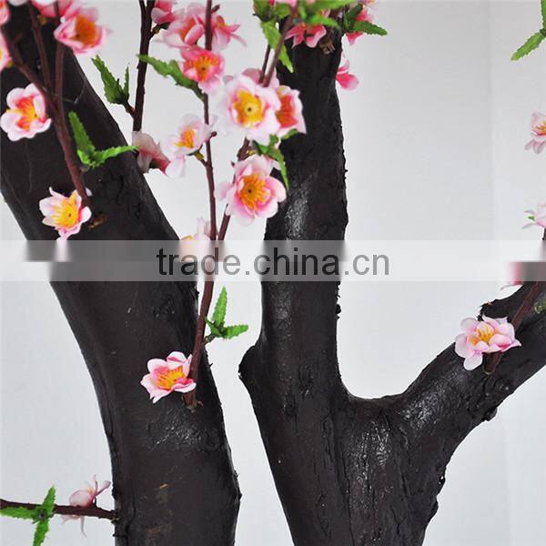 most popular table artificial mini cherry blossom tree fake cherry blossom tree