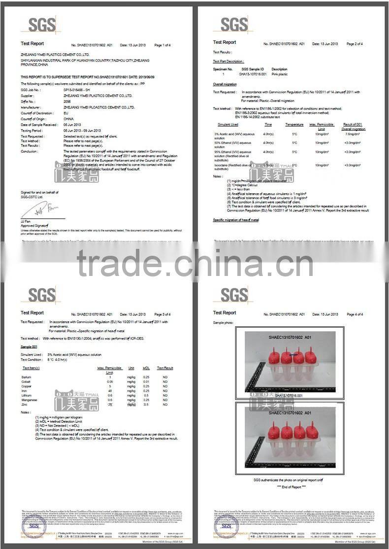 4 set Diy cartoon style plastic ice cream mold and juice mould with print logo