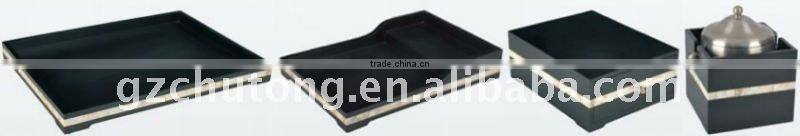 Hotel wooden two layers bathroom box