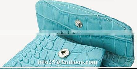 Sexy clip/sexy crocodile cute leather purse/sexy leather coin bag