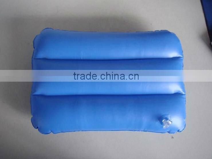 Inflatable beach cushion