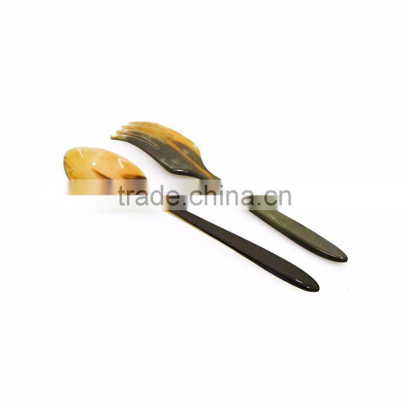 Natural horn spoon, high quality water buffalo Horn spoon