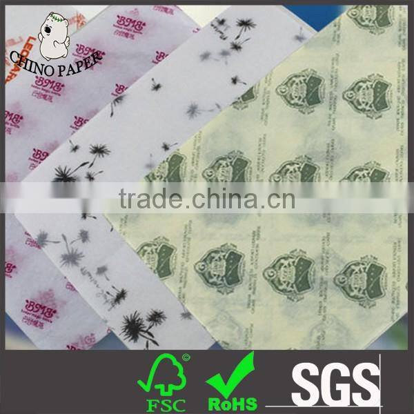 High quality color printed wrapping tissue paper