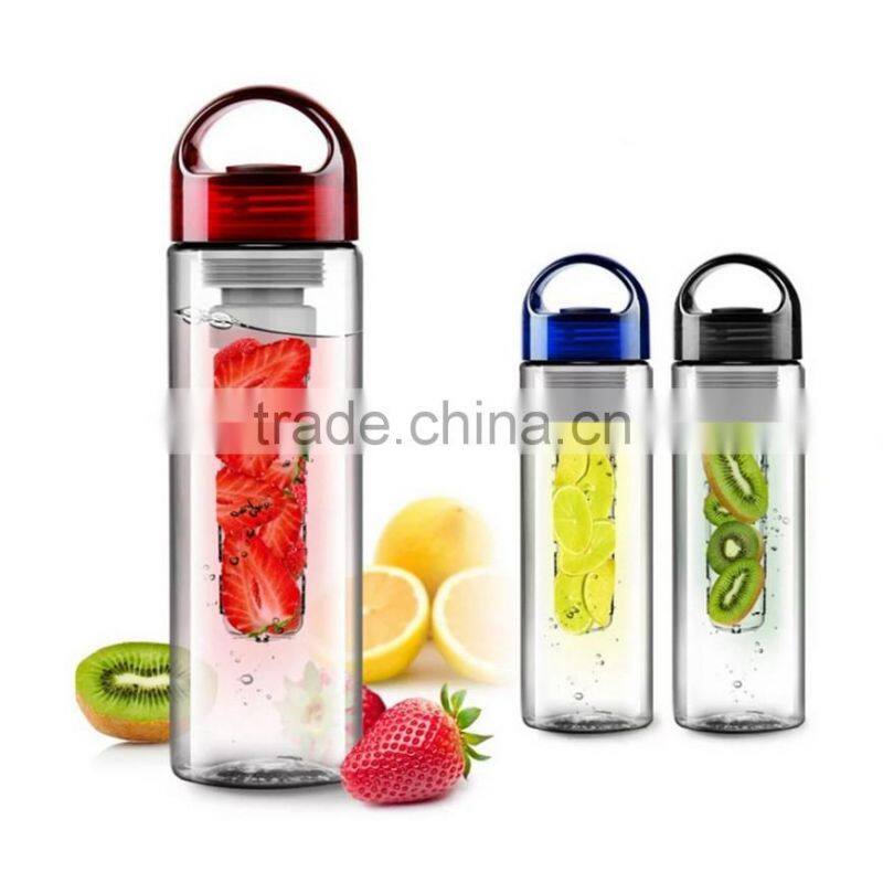 550ml Plastic Sports Drinking Bottle Dumbbell Shape Water Bottle