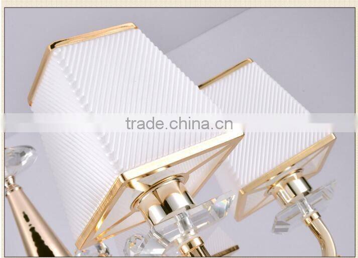 M960 Momoda luxury Crystal contemporary living room bedroom golden lighting chandelier pendant lamp