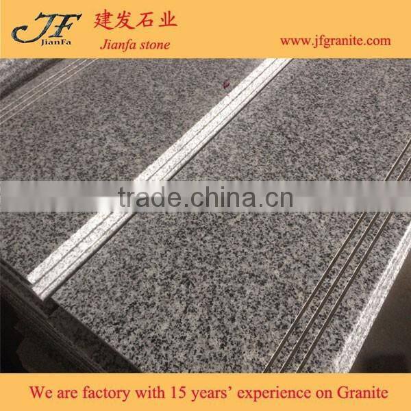 Stone Salt And Pepper Outdoor Stair Treads And Granite Risers