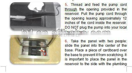 glass waterfall partition walls outdoor