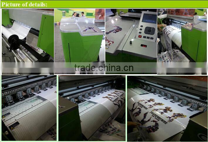high resolution and fast speed eco solvent inkjet printer and cutter