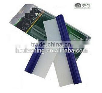 car silicone water blade , plastic handle silicone scraper,