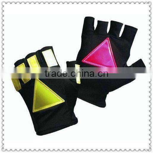 Half finger reflective traffic glovesJRL03