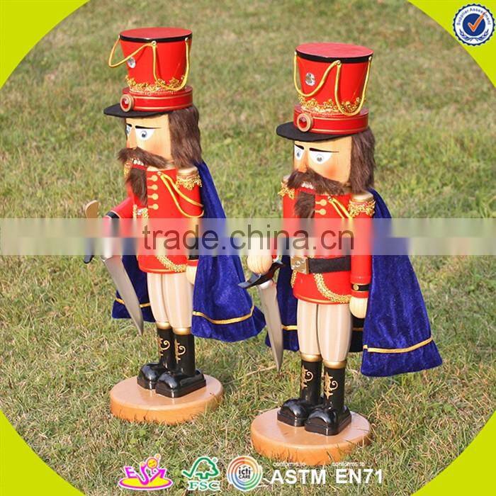 2017 New design wooden nutcracker suite Christmas decoration wooden nutcracker suite best wooden nutcracker suite W02A250