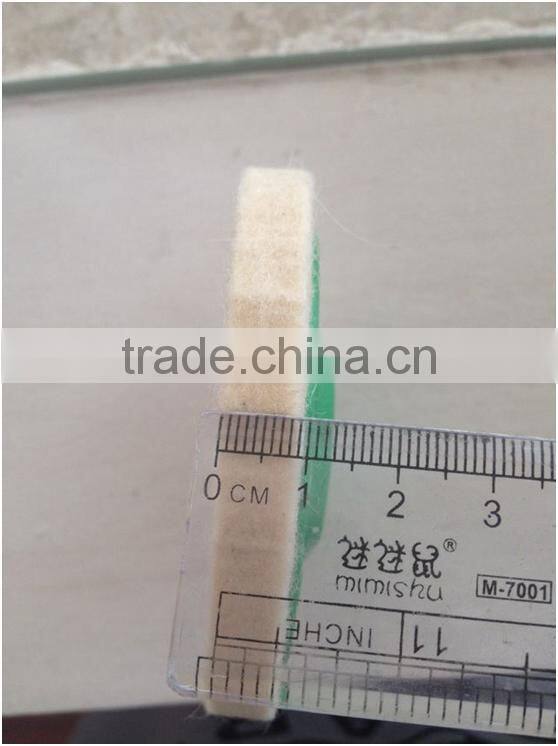4 inch wool discs polishing wool felt wheel
