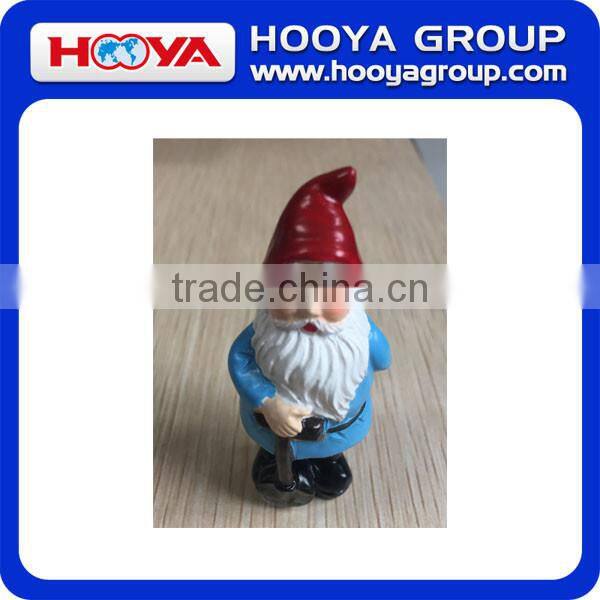 set of 4 resin miniature garden gnome dwarf figurine