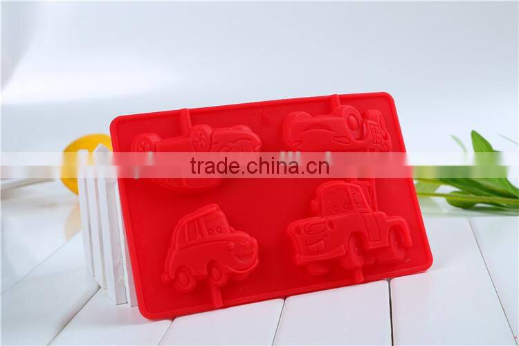 Heat resistant car silicone chocolate fondant mould