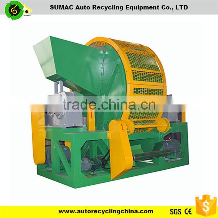 SUMAC BRAND DUAL SHAFT SHEAR SHREDDER GRINDER TIRES