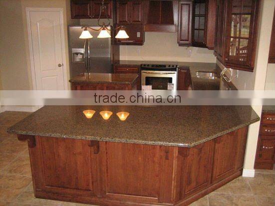 granite tropical brown countertop