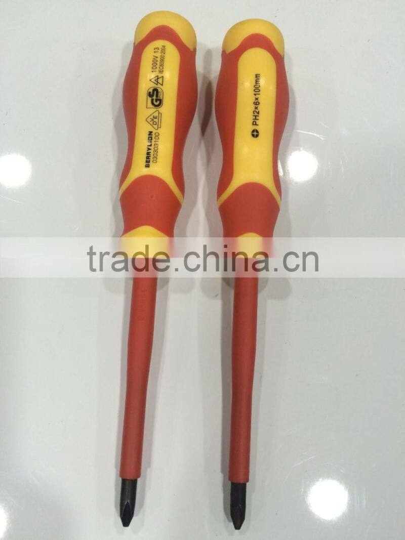 BERRYLION VDE screwdrivers for philips screw, insulated screwdriver for sale