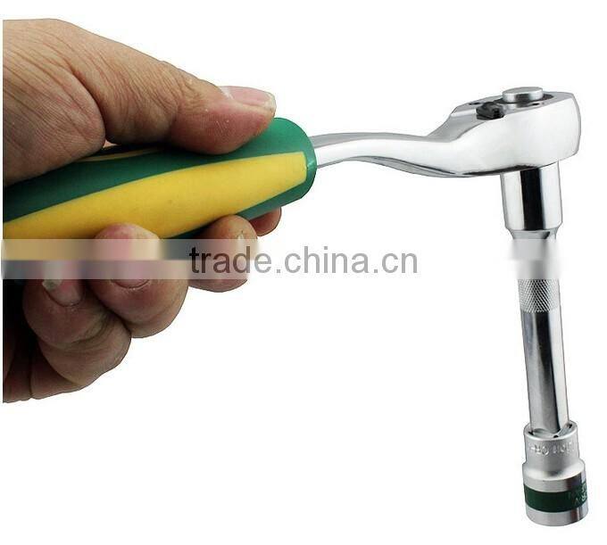 Best selling 12pcs 1/2" drive socket and ratchet handle set with high quality