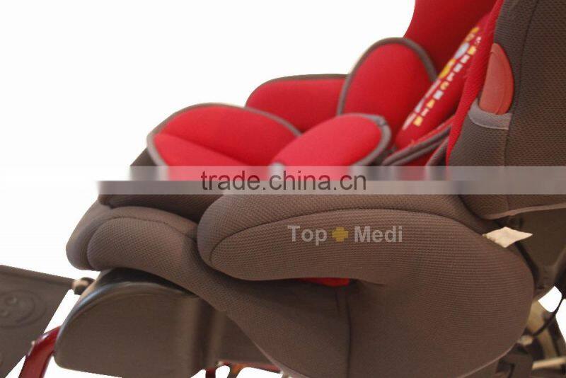 Topmedi adjustable seat angle TRW258LBYGP ALUMINUM FRAME Wheelchairs for Disabled baby Wheelchairs for Cerebral palsy children