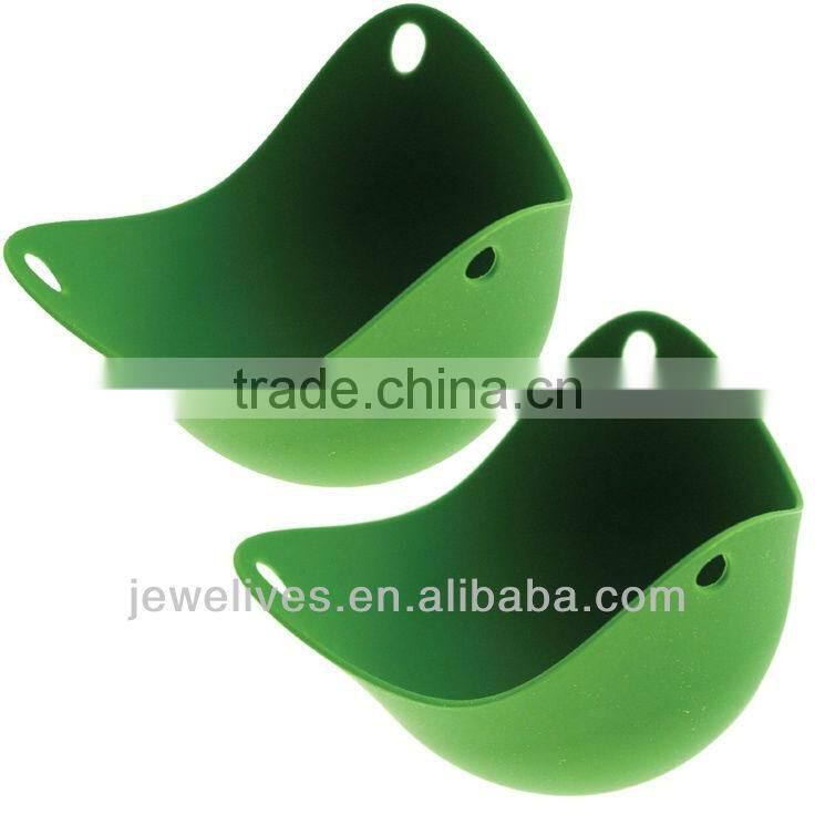Non-toxic microwave silicone egg poachers, egg cooker