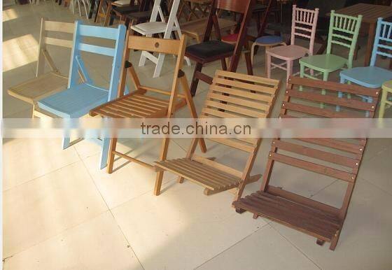 Qing dao Hot Sale Foldable Portable Beach Wood Folding Chair