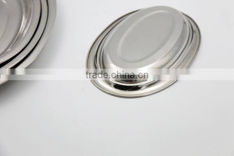 Stainless Steel Tableware/ Stainless steel dinner plate sets