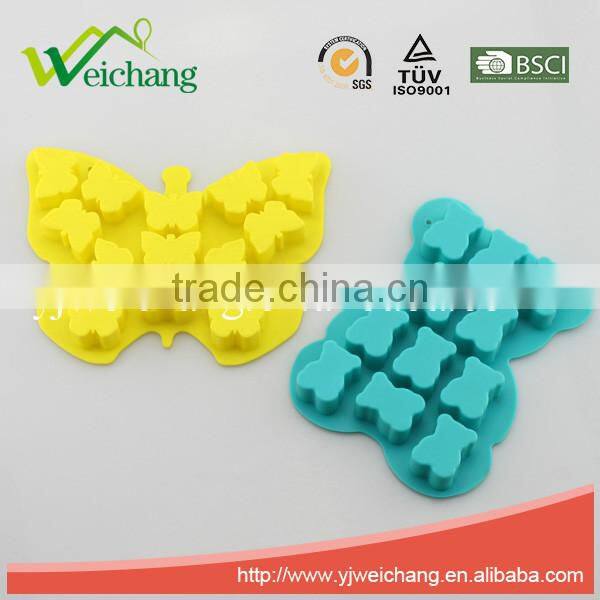 WCA125 Silicone Mold Silicone Cake Tools Cookie Cutter Ice Molds Cake Mould Non-stick Bake ware Tools